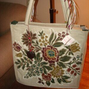 Handmade Floral Tote Purse – Create Nativa Indigenous Artisan Bag